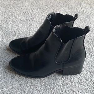 Black booties